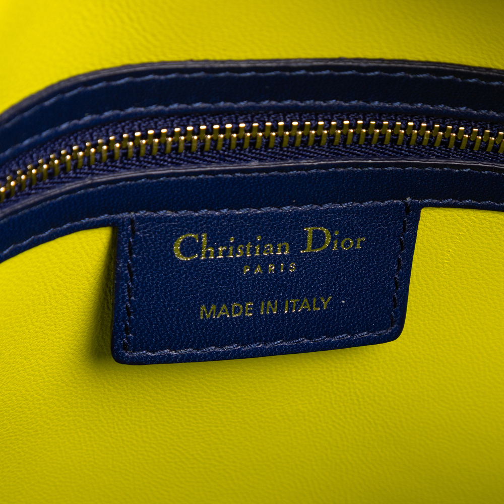 Christian Dior Lady Dior Tricolor Large - Picture 10 of 11